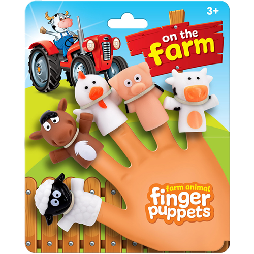 Farm Animal Finger Puppets