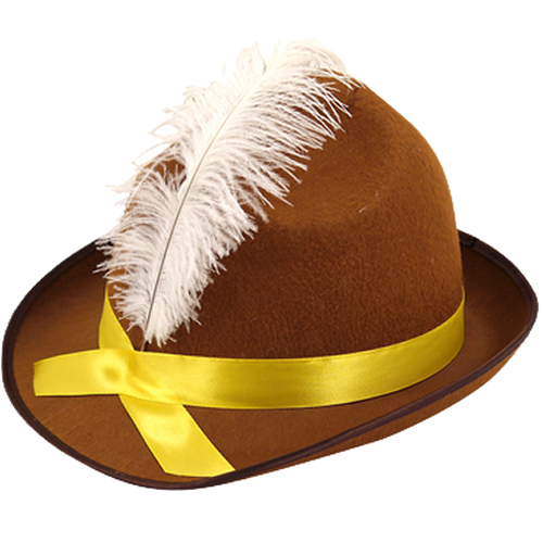 Beer Festival Hat With Feather