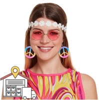 Instant Hippie Dress-up Set WAREHOUSE
