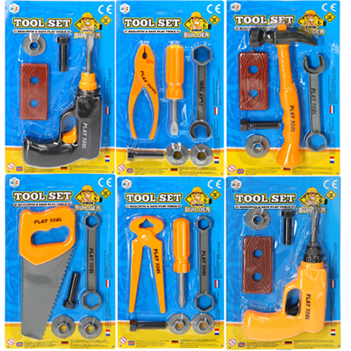 Junior Builder Tool Set Assorted