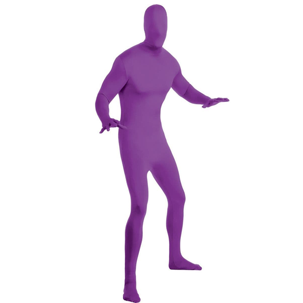 Purple 2nd Skin Adult Costume