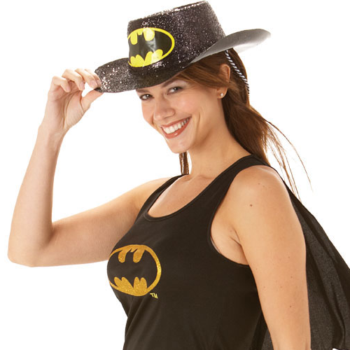 Batgirl Glitter Stetson Hat