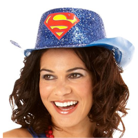 Supergirl Glitter Stetson Hat
