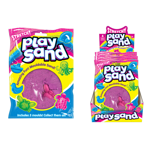 Stretchy Play Sand Assorted