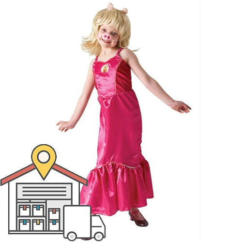 The Muppets Miss Piggy Child Costume WAREHOUSE