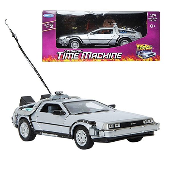 Die-Cast Back To The Future Time Machine
