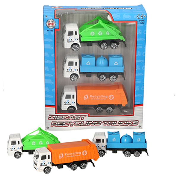 Die-Cast Recycling Trucks