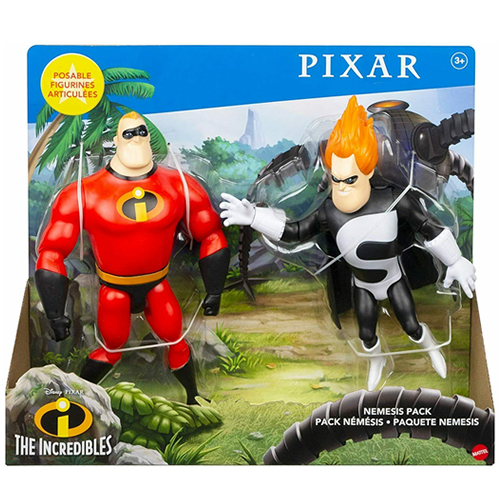 The Incredibles Nemesis Pack Posable Figurines