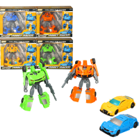 Transforming Robot Racers Assorted