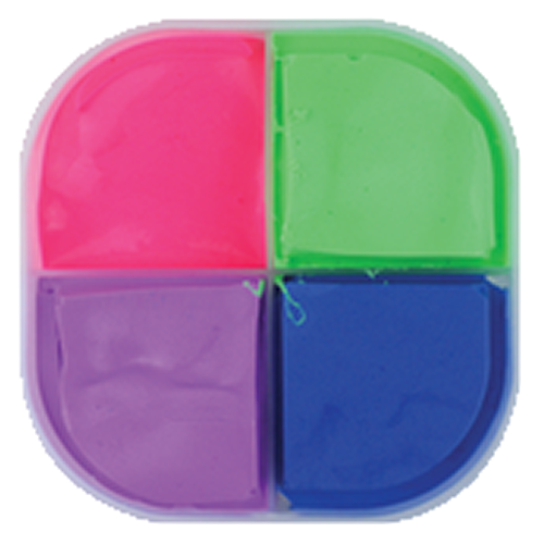 4 Colour Bouncing Putty Tub