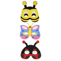 Insect EVA Masks Assorted