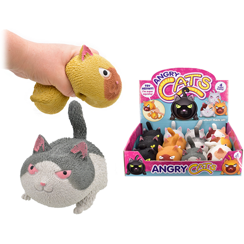 Squeezy Angry Cats
