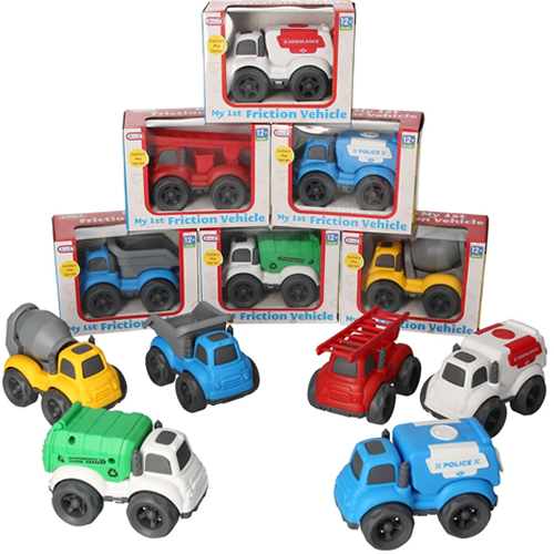 Preschool Friction Vehicles Assorted