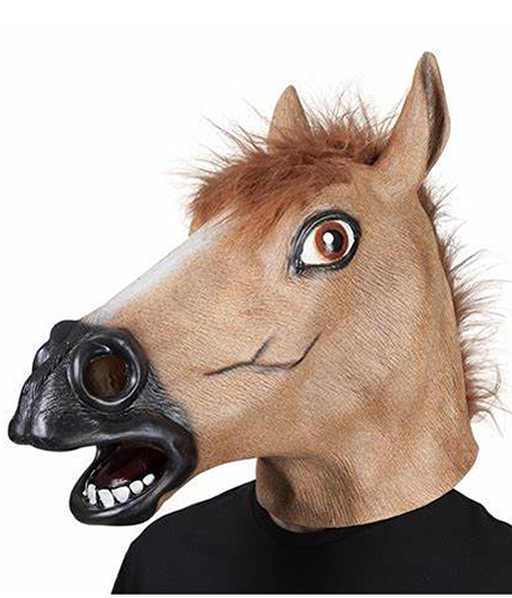Horse Overhead Latex Mask
