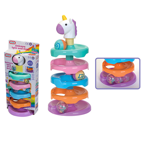 Unicorn Spin And Drop Activity Set