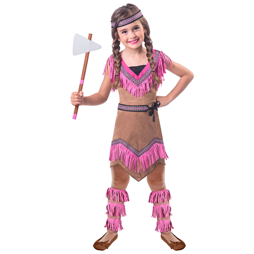 Native American Pink Child Costume