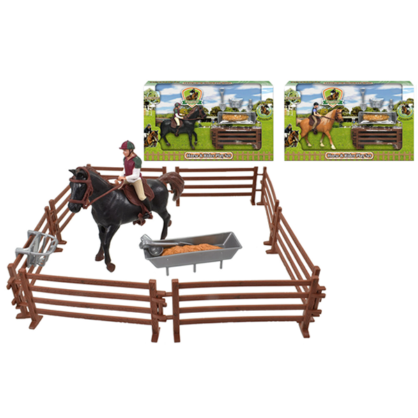 Horse & Rider Play Set