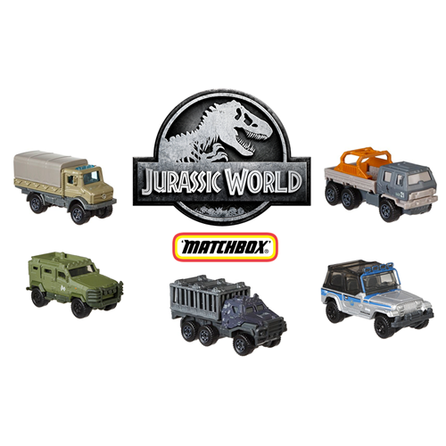 Matchbox Jurassic World Die-Cast Cars Assorted