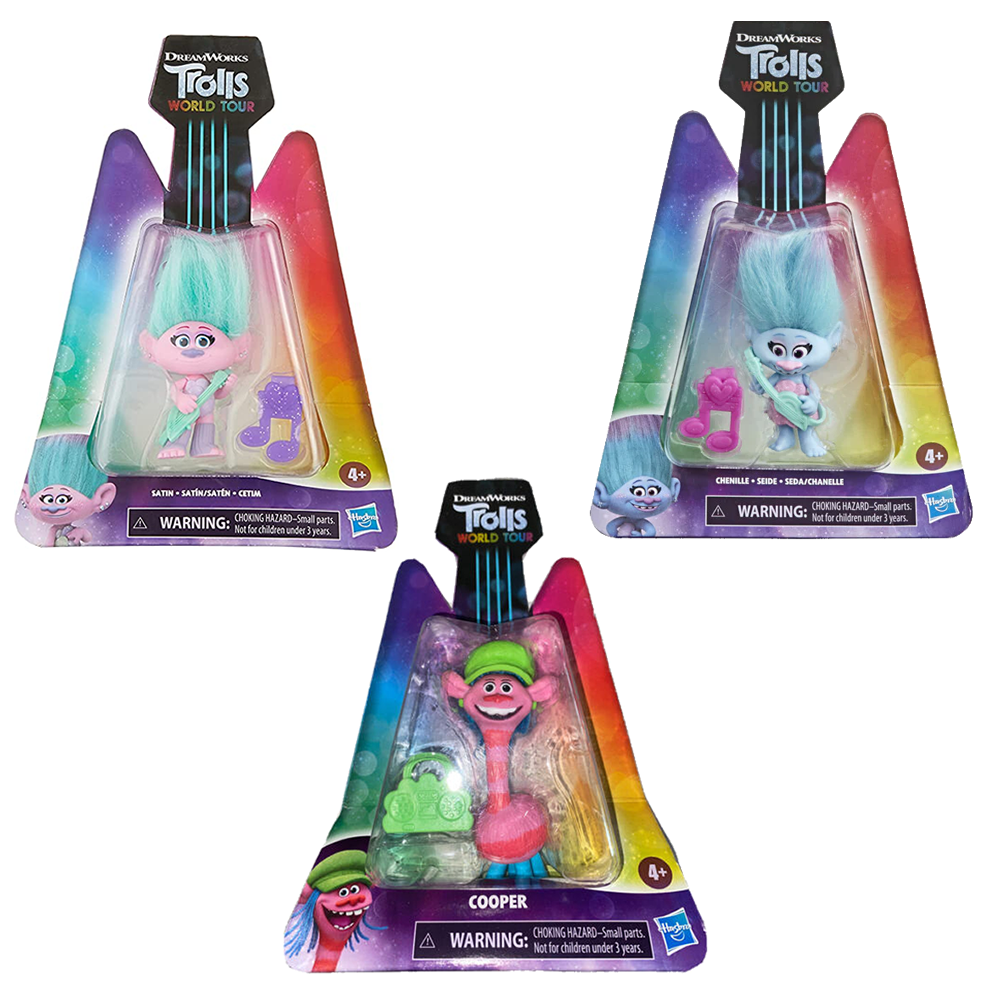 Trolls World Tour Figures Assorted