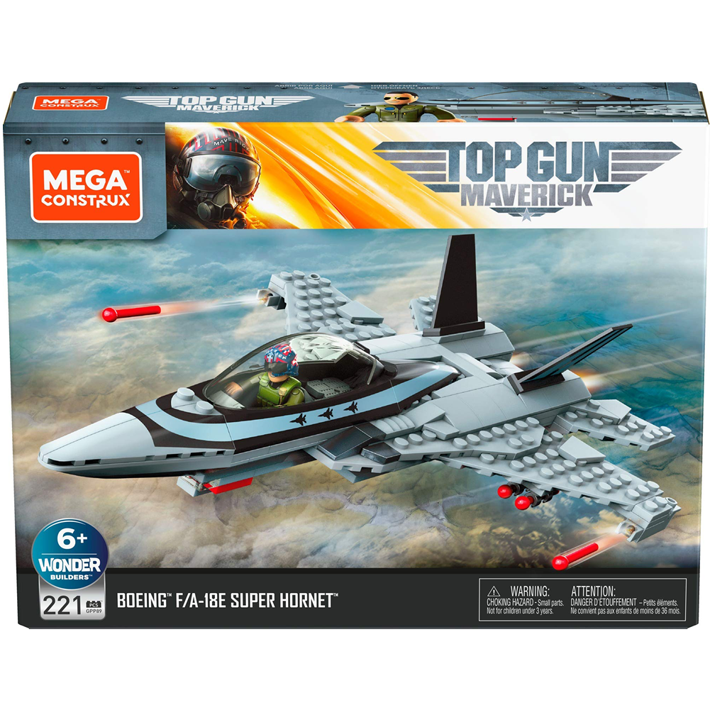 Mega Construx Top Gun Maverick Super Hornet
