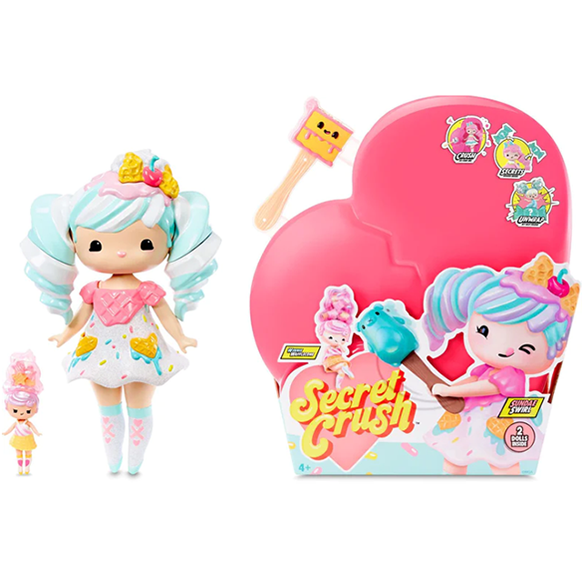 Secret Crush Sundae Swirl & Winnie Wafflecone