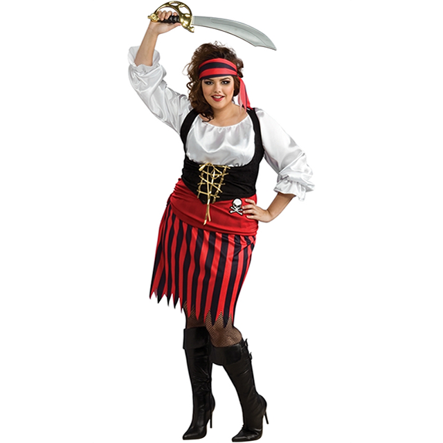 Pirate Girl Plus Size Adult Costume