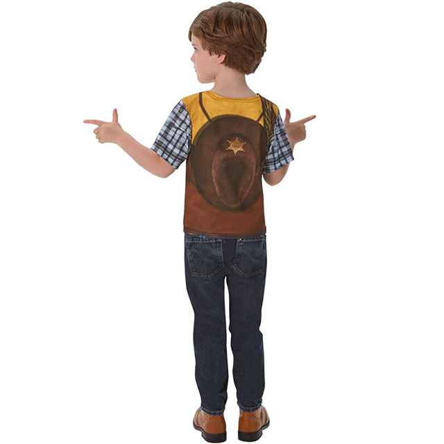 Cowboy Child Printed T-Shirt