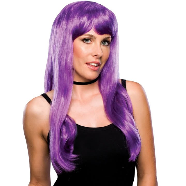 Purple Glamour Wig