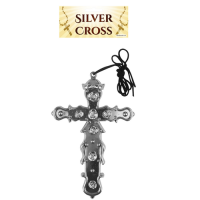 Silver Cross Necklace