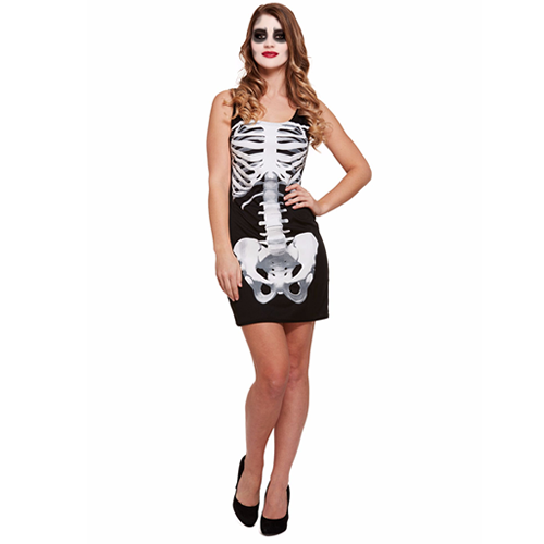 Skeleton Dress Adult Costume