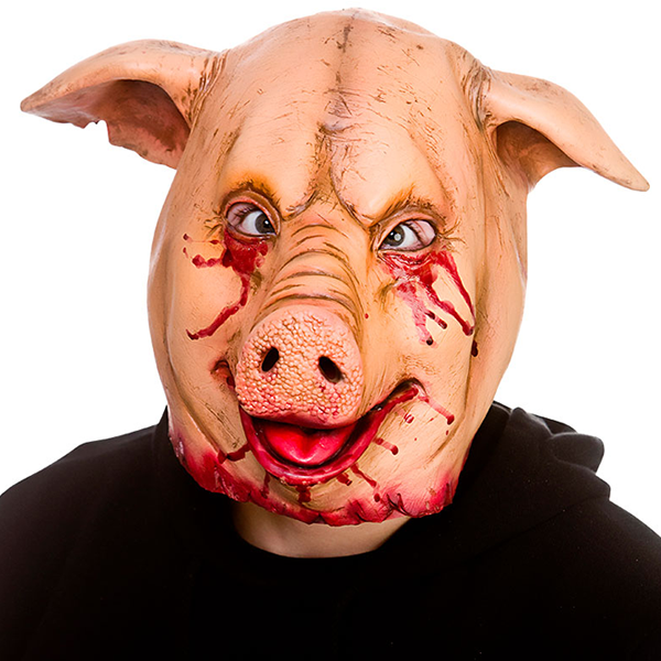 Horror Pig Latex Overhead Mask