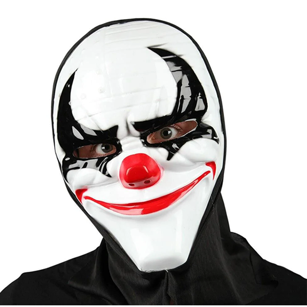 Scary Clown Mask With Hood