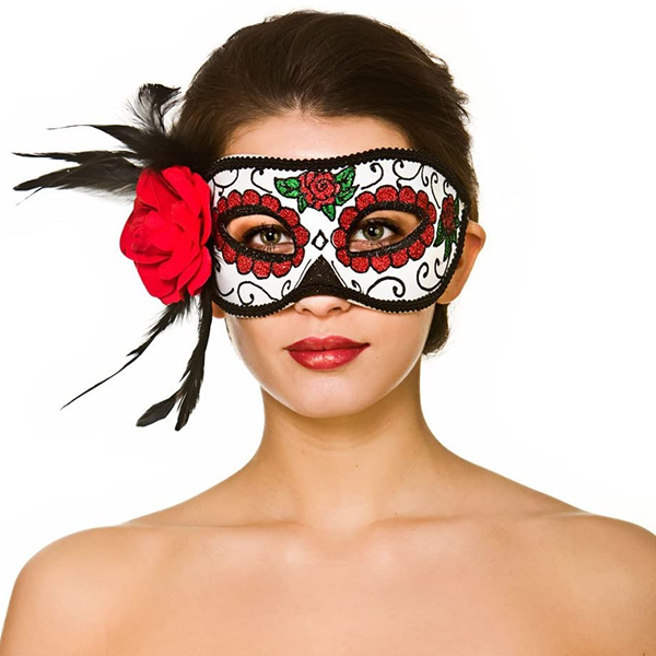 Deluxe Day Of The Dead Eye Mask