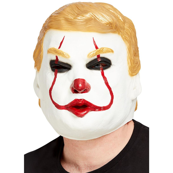 Clown President Latex Overhead Mask