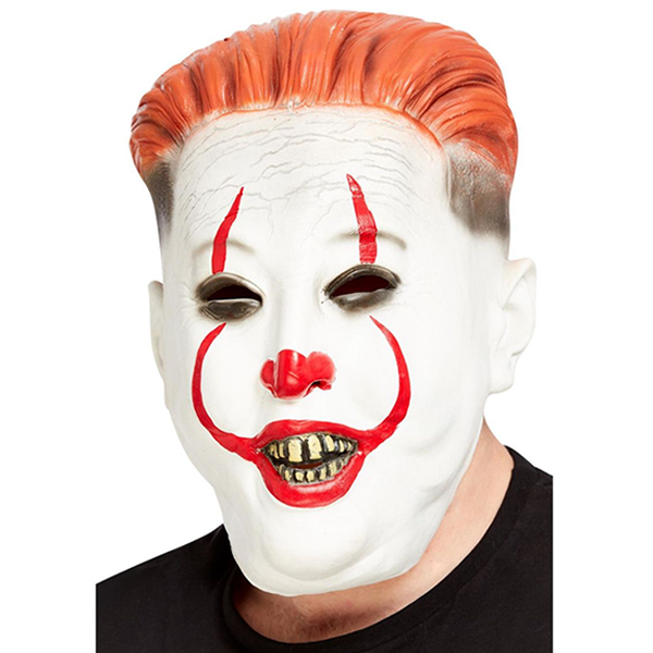 Clown Dictator Latex Overhead Mask