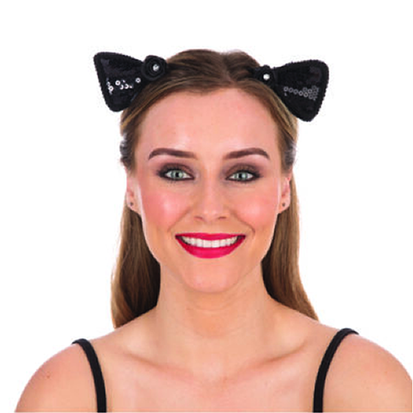 Cat Ears With Hair Clip Deluxe