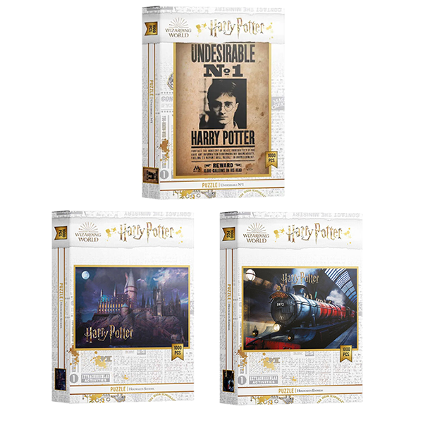 Harry Potter Puzzles Assorted 1000pc