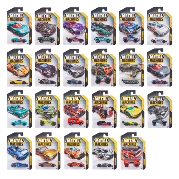 Metal Machines Die-Cast Cars Assorted