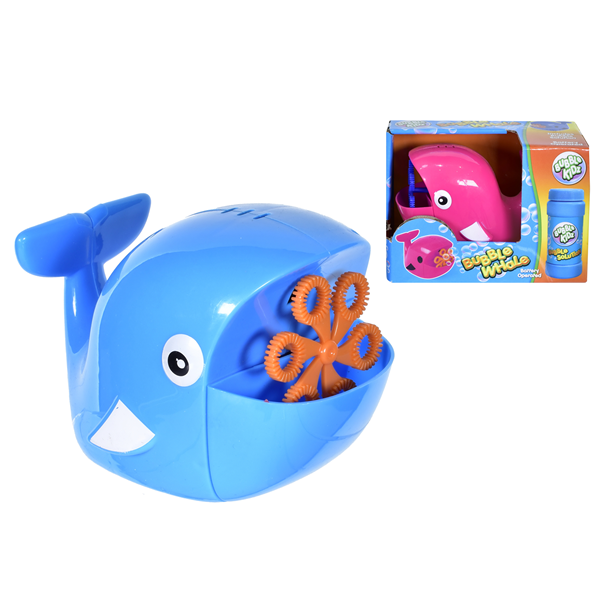 Battery Operated Bubble Whale Assorted
