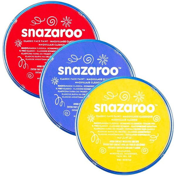Snazaroo Face & Body Paint Classic Colours