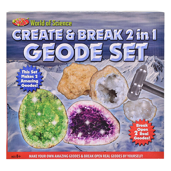 Make & Break Geodes Set In Colours