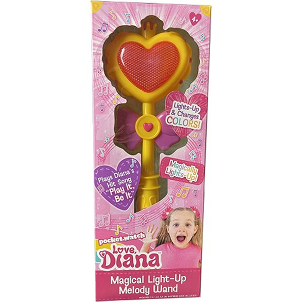 Love Diana Magical Light-Up Melody Wand