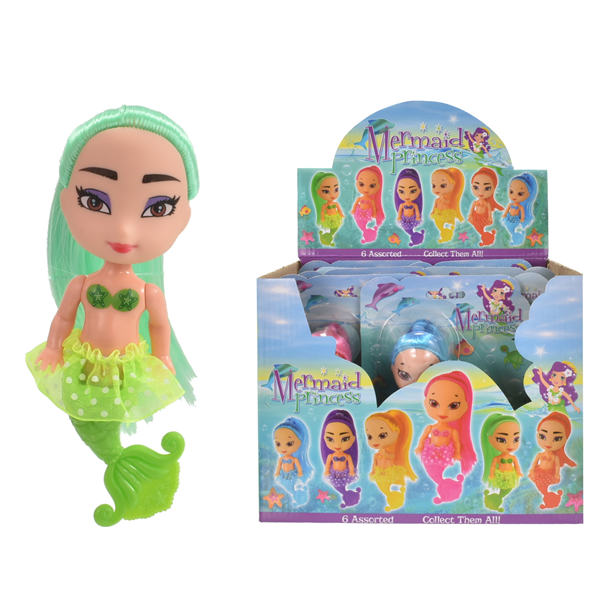 Mermaid Princess Dolls Assorted