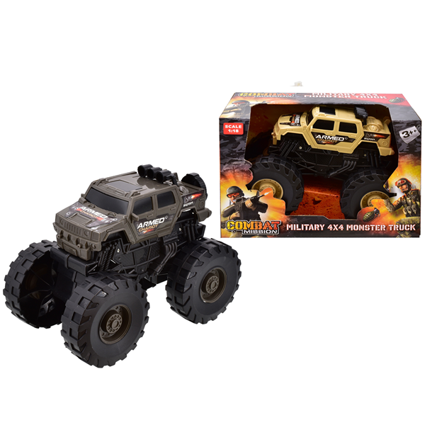 Combat Mission Military 4x4 Monster Truck Assorted