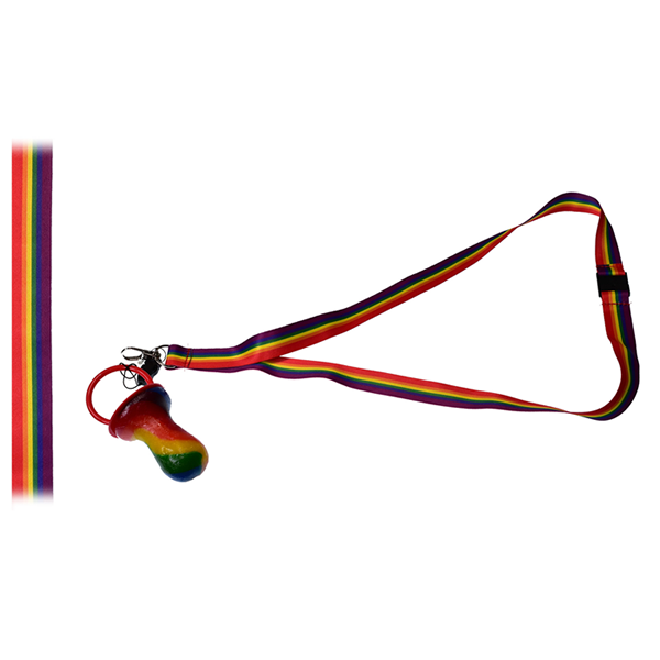 Pride Lanyard With Rock Candy Dummy