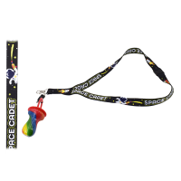 Space Cadet Lanyard With Rock Candy Dummy