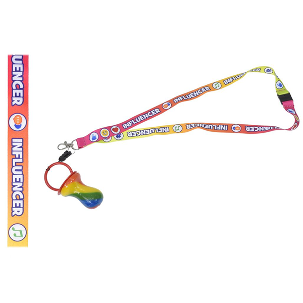 Influencer Lanyard With Rock Candy Dummy