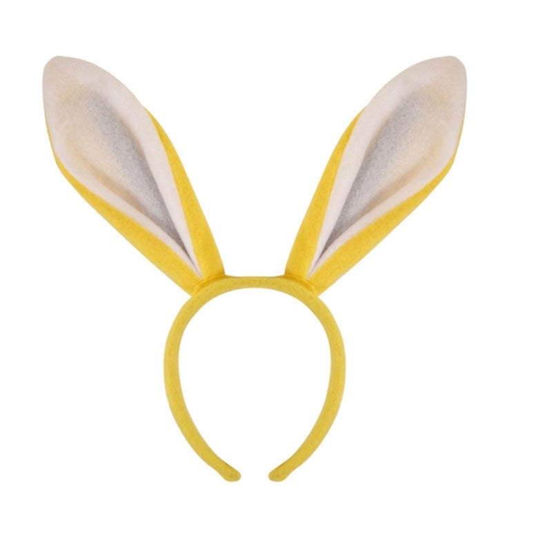 Bunny Ears Headband Yellow