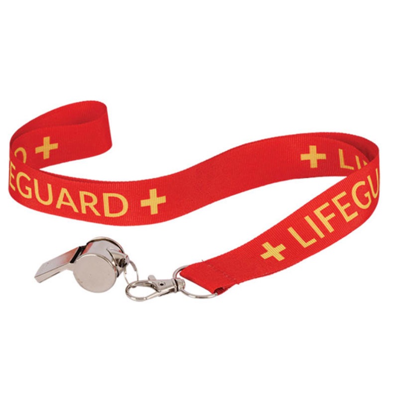 Lifeguard Whistle On Lanyard