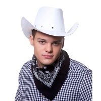 Texan Cowboy Hat White